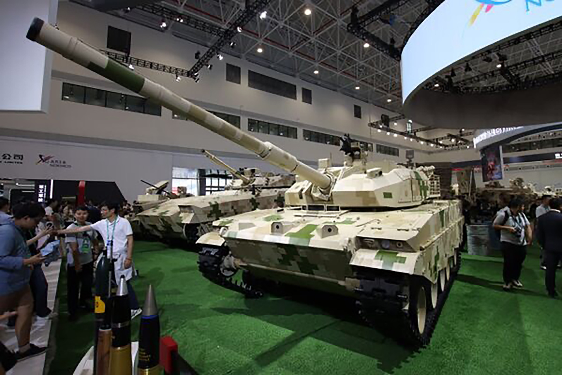 Norinco displayed its VT5-U light tank at Airshow China 2024