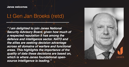 Janes welcomes Lt Gen Jan Broeks (retd) to its National Security Advisory Board