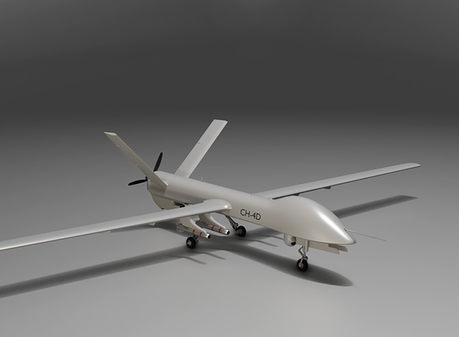 Image of UAV drone - Links to Defence Equipment, Weapons and Systems