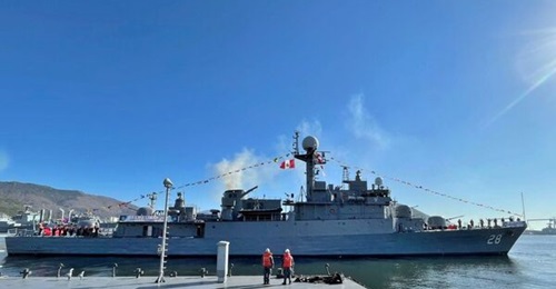 Pictured here is Peruvian Navy corvette BAP 
        
         , which was handed over in South Korea on 26 November 2021.