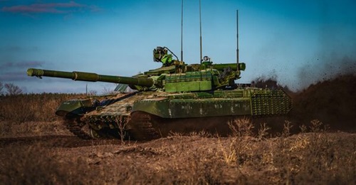 Ukaine's Kharkiv Armoured Plant has modernised the T-64BVK command variant of the T-64 MBT family to meet the requirements of the Ukrainian armed forces.