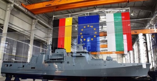 The steel cutting ceremony to launch construction of the first Bulgarian Navy Multipurpose Modular Patrol Vessel took place at the newly built workshop of MTG Dolphin in Varna, Bulgaria on 3 December.