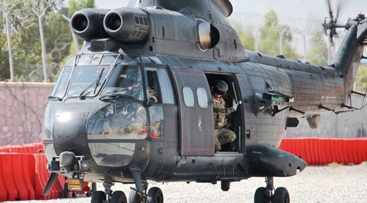 The UK has withdrawn from Afghanistan the three Puma helicopters that have been operating in and around Kabul since 2015.