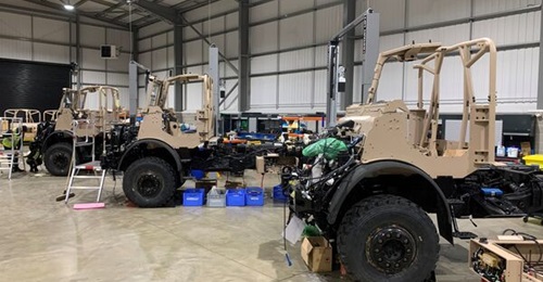 High volume production has begun of the LTTV for Belgium.