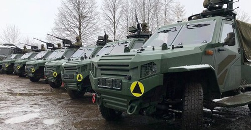 The Polish Army received its first batch of Zmija long-range reconnaissance vehicles on 7 December.