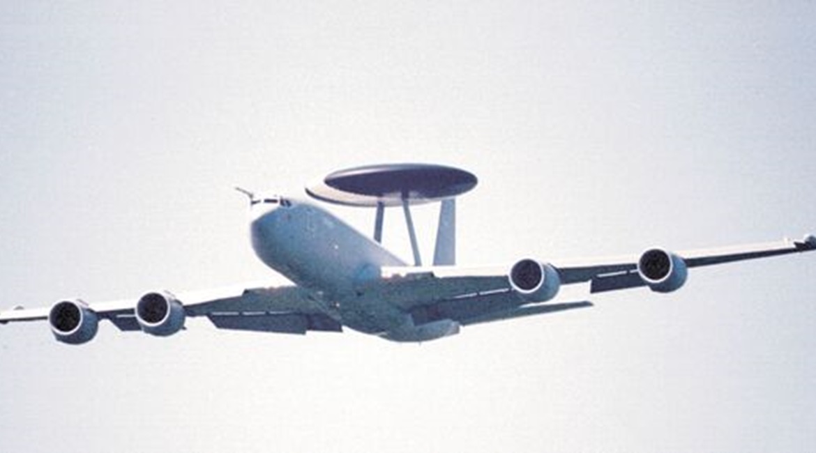 Two RAF E-3Ds have deployed to the Mediterranean to support CSG21.