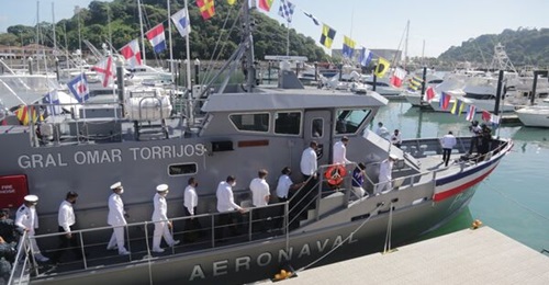 Panama received the Near Coastal Patrol Vessel 
        
         (P-230) on 2 December.