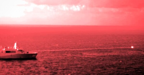Amphibious transport dock ship USS 
        
         (LPD 27) conducted a high-energy laser weapon system demonstration on 14 December, while operating in the Gulf of Aden.