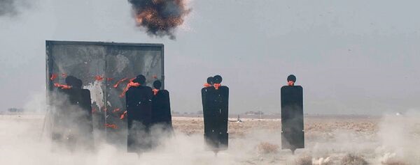 Aselsan has been adapting the Sarp RWS to fire the Atom 40 mm high-velocity airburst munition, which was test-fired in June 2021 against dummies representing dispersed insurgents under cover, inside buildings, and in the field.