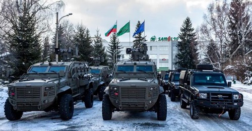 The Bulgarian MoD received the first batch of 45 armoured vehicles for its JSOC on 21 December 2021.
