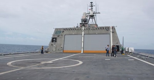 The USN sees a great deal of utility in the large flight decks on Littoral Combat Ships.