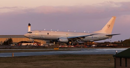 ZP809 arrives at RAF Lossiemouth on 11 January. As with ZP808, the aircraft has yet to be given a formal name.