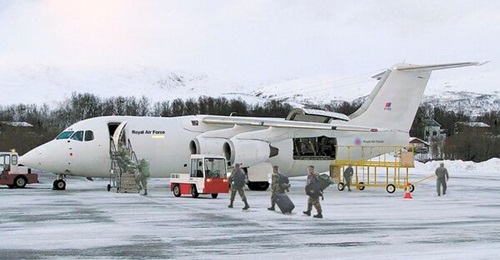The BAe146 has been in service with the Royal Air Force since 1983.