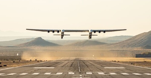 The Model 351 Stratolaunch underwent modifications between December 2019 and April 2021 to allow its carriage of Talon-series hypersonic test vehicles. The aircraft successfully flew its third test flight in January 2022.
