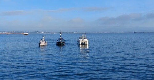 As part of the experimentation programme trials took place in Portland harbour in October 2021 using Dstl's containerised Integrated Test Facility and two USVs previously delivered under the Maritime Autonomy Surface Testbed programme.