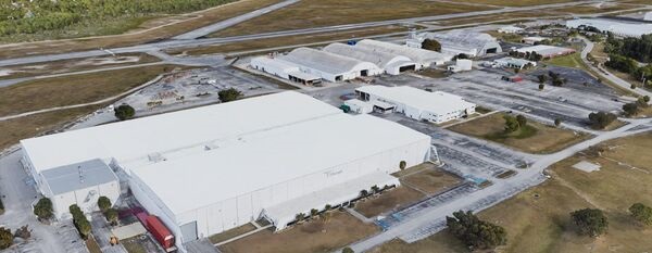 Triumph Group's factory in Stuart, Florida, makes aircraft structures.