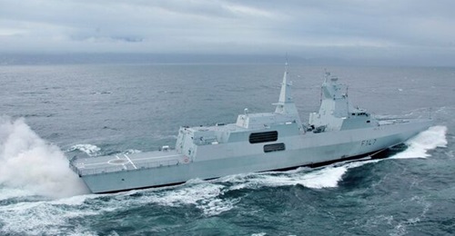 Only one of the South African Navy's four Valour-class frigates,  SAS
        
        , is currently operational.