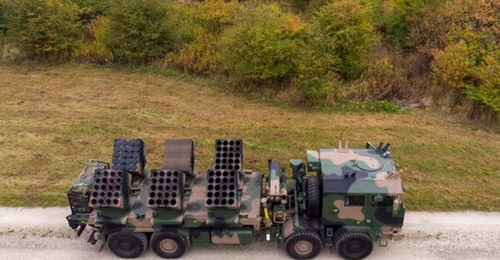 HSW presented the Baobab-K truck-mounted scatterable mine-laying system prototype in a video on 1 February.