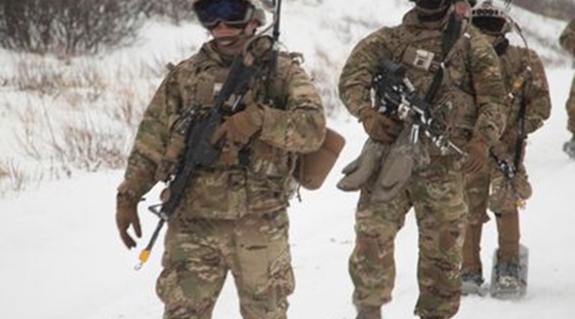 Earlier this year US soldiers conducted IVAS cold-weather testing at the Army Test and Evaluation Command's Cold Regions Test Center at Fort Greely, Alaska.