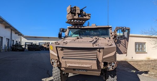The front view of the Griffon MMP version.
