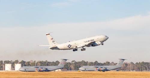The USAF retired the first of 16 E-8C JSTAR aircraft on 10 February.