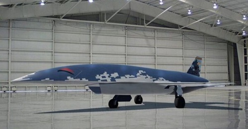 An artist's impression of the Bandit, which Blue Force Technologies will mature into a high-performance unmanned air vehicle design that pilots of US Air Force fighter aircraft can use to train against.