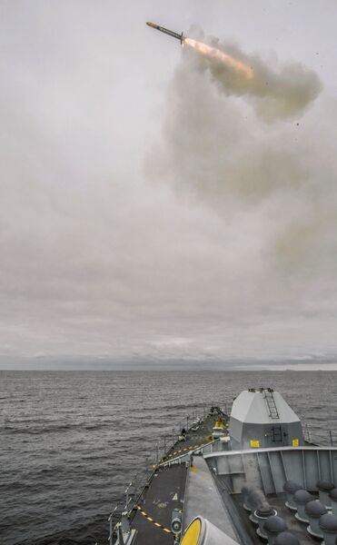 SAMI and MBDA are furthering their relationship with an MRO agreement, and potential future manufacturing of the CAMM missile, seen here during a test firing from HMS 
        
        .