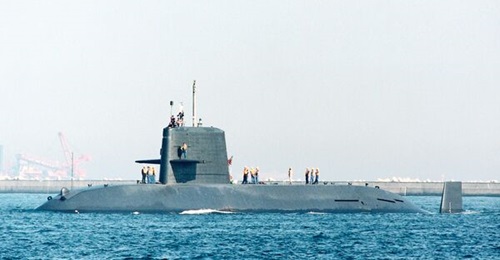 The JMSDF's first-of-class 
        
         SSK collided with a fishing vessel on 10 March 2022 in waters off Kobe City.
