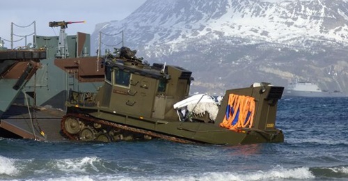 Norway's unique coastal terrain requires unique platforms and logistical planning for amphibious landings.