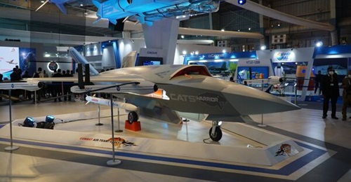 HAL's CATS Warrior loyal wingman UCAV could take to the skies by 2024, industry sources told 
        
        .