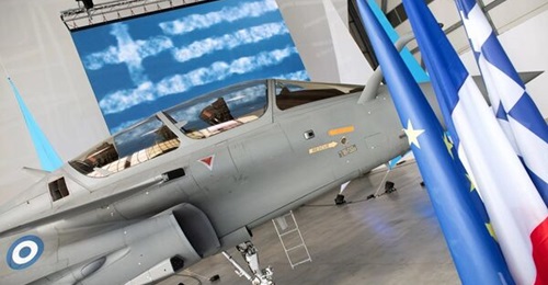 One of the six Rafales from the first batch handed over to Greece in January. The HAF is to receive 24 such aircraft following the latest contract awarded on 24 March.