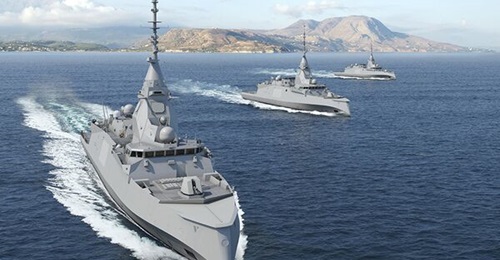 The Hellenic Navy's new FDI HN frigates will be delivered in 2025 and 2026.