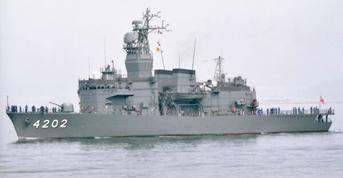A file photo of 
        
        The vessel has been slightly damaged after an accident on 22 March 2022.