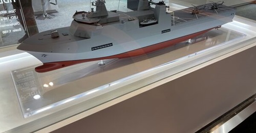 Hyundai Heavy Industries has said it will bid for Malaysia's multi-role support ship programme with its HDL-13000 design, pictured above.