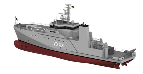 ELAC Sonar is supplying hydroacoustic equipment for two new multipurpose vessels to be delivered by Fassmer for the WTD 71 test centre.