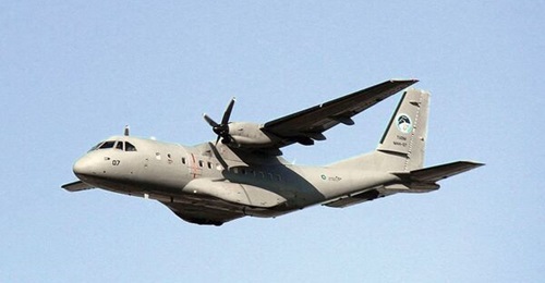 The RMAF's CN-235 transport aircraft, with tail number 07, was written off after it crashed into the sea in February 2016.
