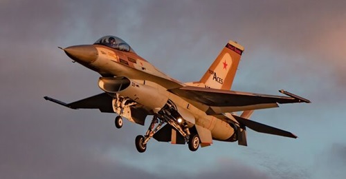 Top Aces' fleet of adversary aircraft includes the Lockheed Martin F-16.