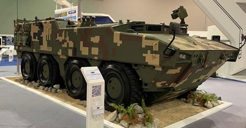 The AMC version of Deftech's AV8 will be delivered to Malaysian Army later in 2022.
