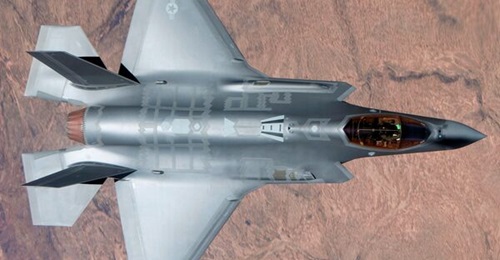 A F-35A Lightning II takes flight.