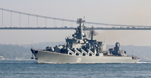 had supported Russia's operations in Syria and was providing area air defence to the Black Sea Fleet.