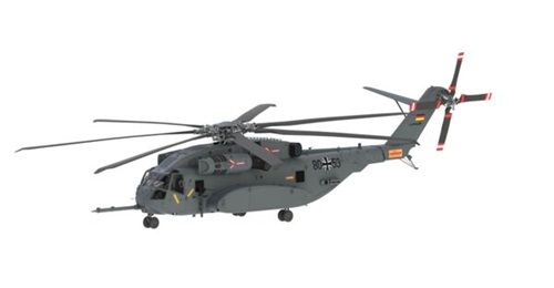 The US government on 8 April submitted updated information and the possible delivery schedule for the Foreign Military Sale of the CH-53K (seen here in an artist's impression) to Germany.