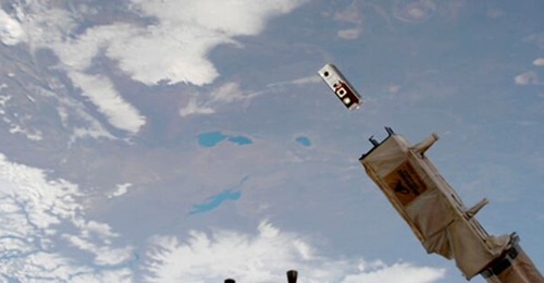 DARPA's Deformable Mirror CubeSat deployed from the International Space Station on 13 July.