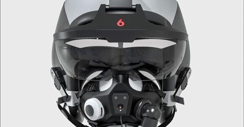 Red 6's visor-based training system allows pilots to fly in real airplanes against synthetically generated adversaries.