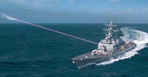 The US Navy's fiscal year 2023 budget supports execution of at-sea testing following the successful completion and installation of Mk 5 Mod 0 High Energy Laser with Integrated Optical-dazzler and Surveillance (HELIOS).