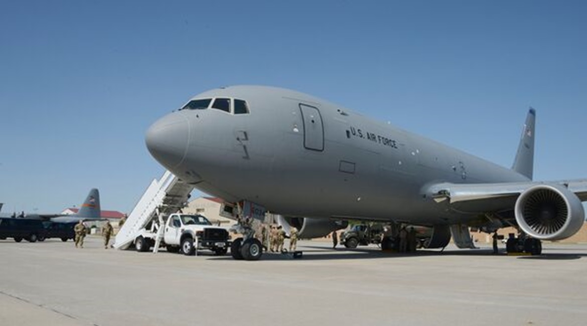 The US Air Force has approved the KC-46A's centerline drogue system to refuel USN and USMC aircraft.