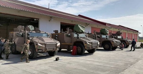 France's Ministry of Armed Forces received its first four Serval VBMR-L light multirole armoured vehicles on 5 May.