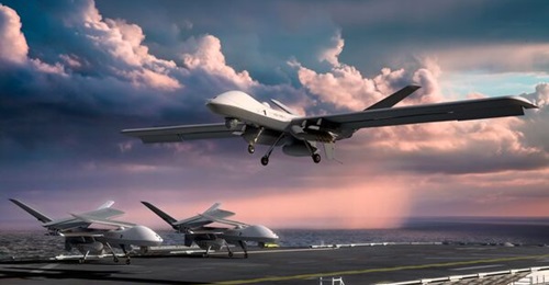 General Atomics is developing an MQ-9B STOL UAV kit for operations off any flat-deck carrier or amphibious ship.