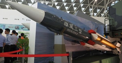 Taiwan's emphasis on increasing missile-production capacity is partly centred on the Hsiung Feng III anti-ship missile.