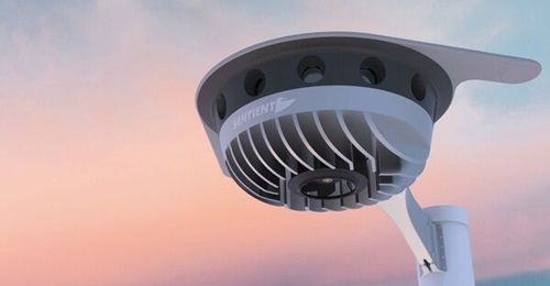 A visualisation of the ViDAR Surface sensor, which was unveiled at Indo Pacific 2022.