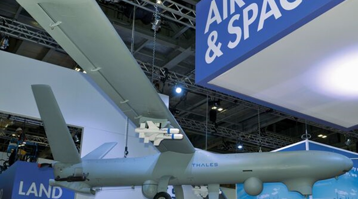 The Watchkeeper X at its launch at DSEI 2015.